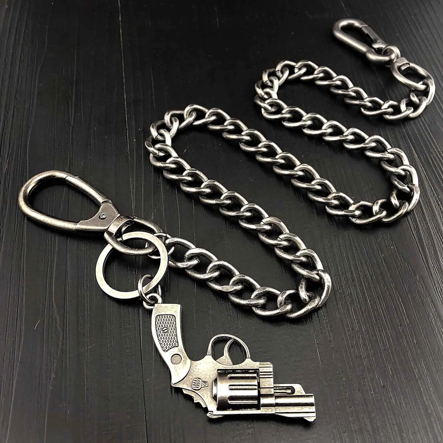 

Long Trousers Hipster Key Chains Punk Street Big Ring Key Chain Metal Wallet Belt Chain Pant Keychain Unisex HipHop Jewelry WZ75