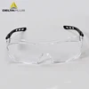 DELTAPLUS – lunettes de sécurité transparentes, résistantes aux rayures, Anti-poussière, coupe-vent, laboratoire, Anti-impact, lentilles PC ► Photo 2/6