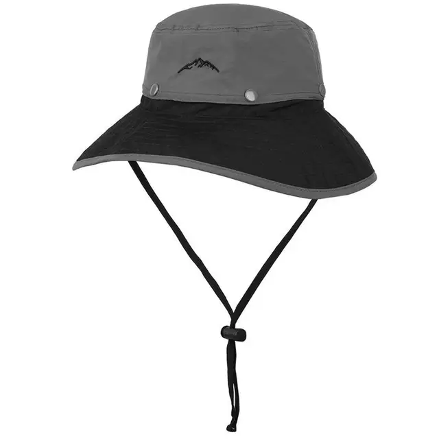 Vbiger Dual use Outdoor Sun Hat Breathable Bucket Fishing Hats ...