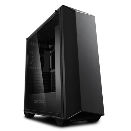 Чехол для компьютера deepcool count RGB ATX (стеклянная панель/с 1 вентилятором magic