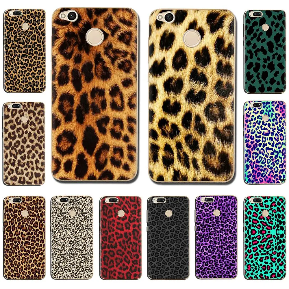 

Tiger leopard print Hard phone cover case for Xiaomi Mi 5 5S 6 8 Lite SE A1 A2 F1 9 9SE MAX 3