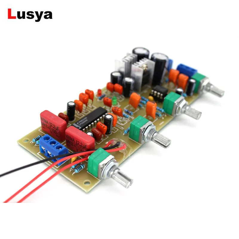 

LM1036+NE5532 HIFI Amplifier Preamp Tweak Board 2.0 Dual Sound Tuning Board amplificador audio