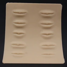 1 шт. 3D татуировки практика кожи косметическая Перманентный Макияж бровей губ практика кожи Training поддельные татуировки практика кожи