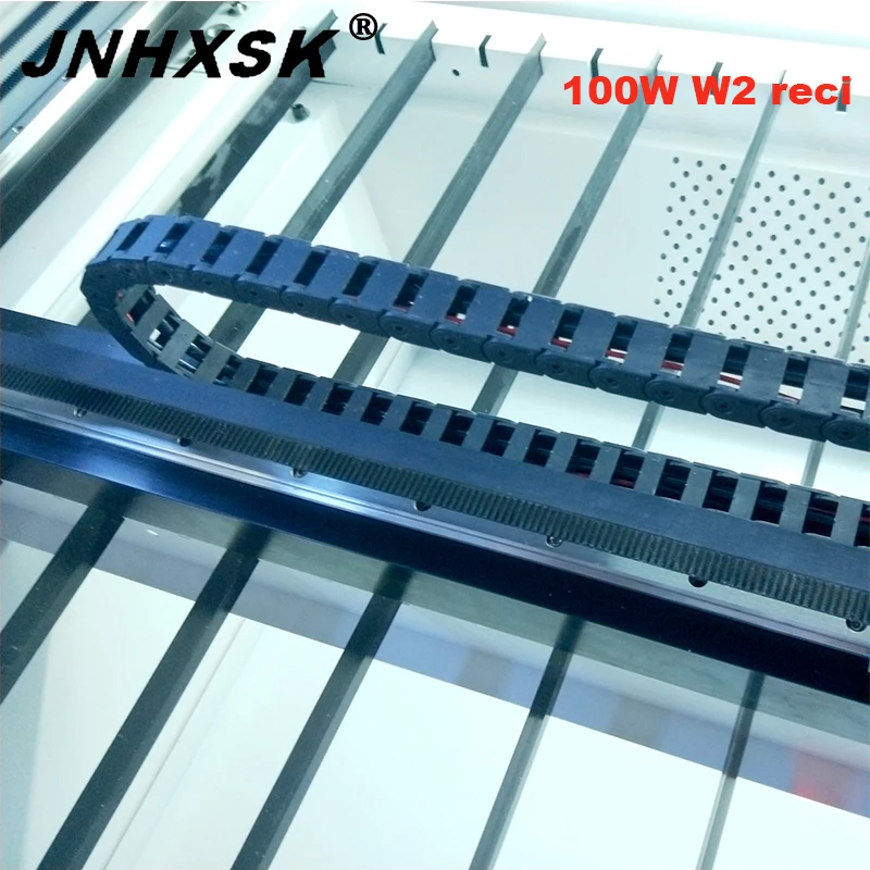 JNHXSK 100 Вт reci CNC маршрутизатор CO2 лазерный резак и гравировальный станок ткань