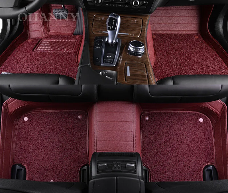 High quality OHANNY Custom fit car floor mats case for Chrysler 300C
