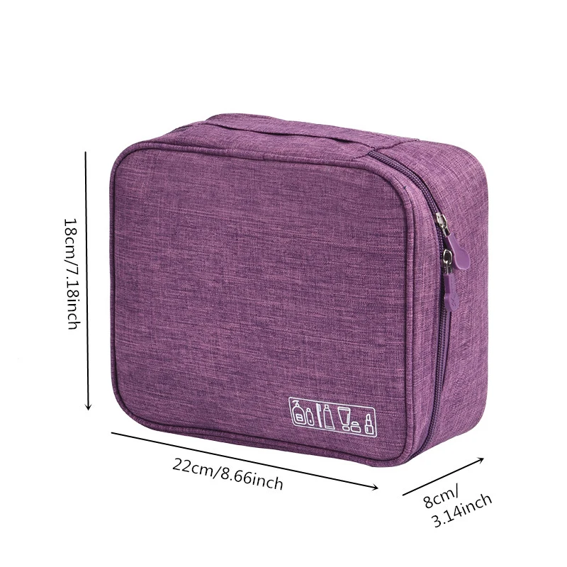 الرجال التجميل حقيبة للماء البوليستر سفر ماكياج المنظم فرشاة مكياج أدوات الزينة متعددة الوظائف غسل الحقيبة الاكسسوارات البنود