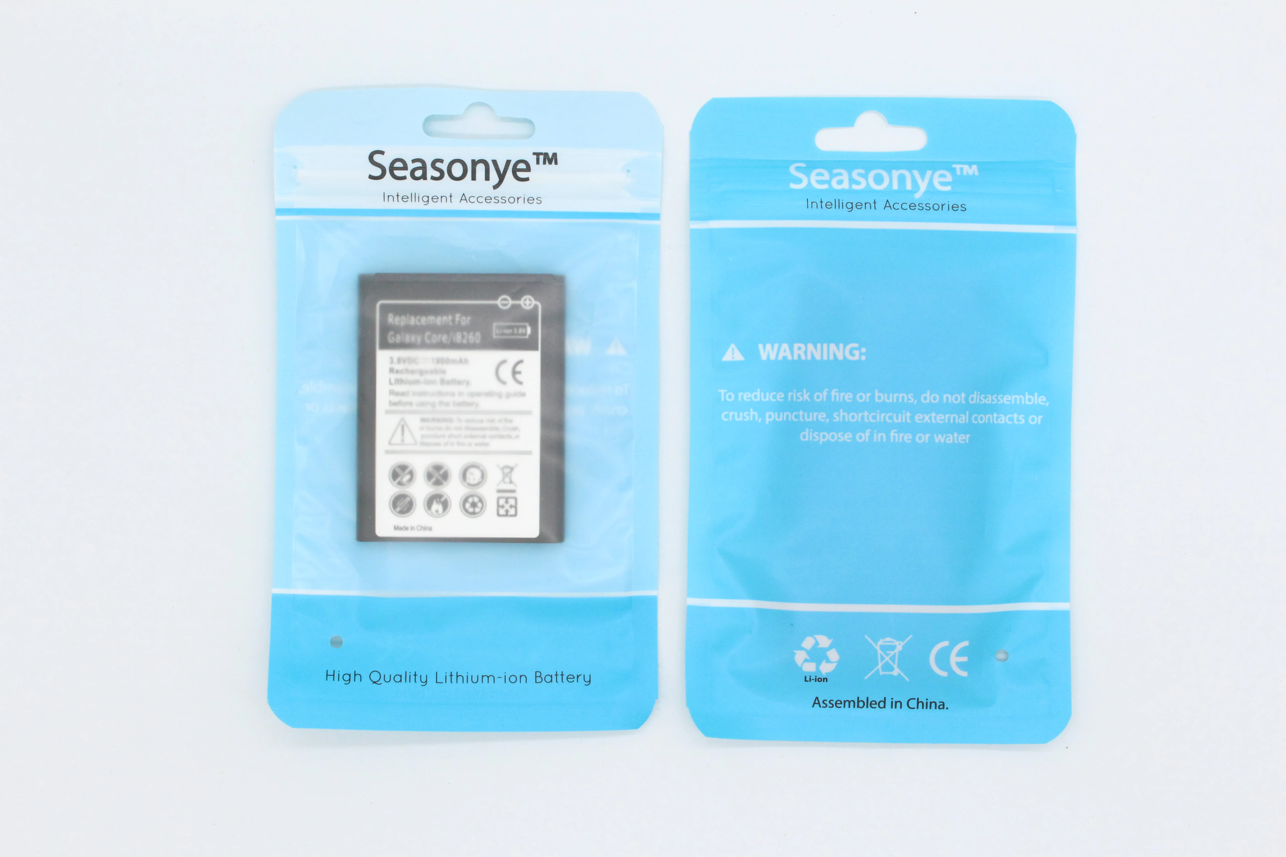 Сменный аккумулятор Seasonye 1900 мА · ч B150AE / B150AC для Samsung Galaxy Core i8260 G3508 G3509 G3502/U i8268/D i829