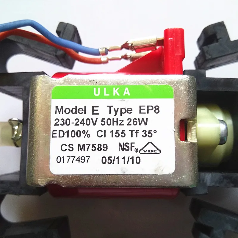 ULKA насос для кофеварки модель EP8 напряжение 230 240V 50Hz мощность 26 W|pump model|coffee machine