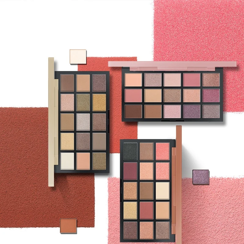 

New 15 Colors Matte Pigment Eyeshadow Palette Shimmer Glitter Natural Earth Color Eye Shadow Palettes Makeup Set