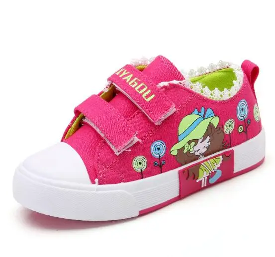 

2019 children boys spring and autumn new girls casual fanbu sneakers