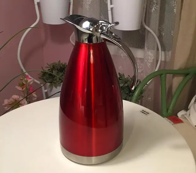 1.5L 2L Stainless steel thermal pot household thermos hot water bottle