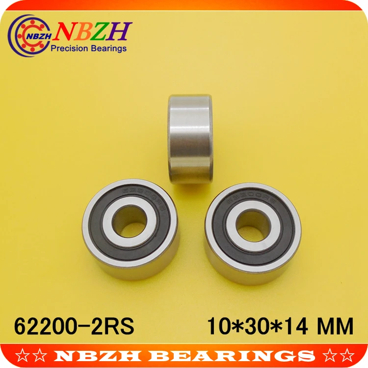 Aliexpress.com : Buy 2PCS Free Shipping 62200 2RS 62200 2RS 10X30X14 10 ...