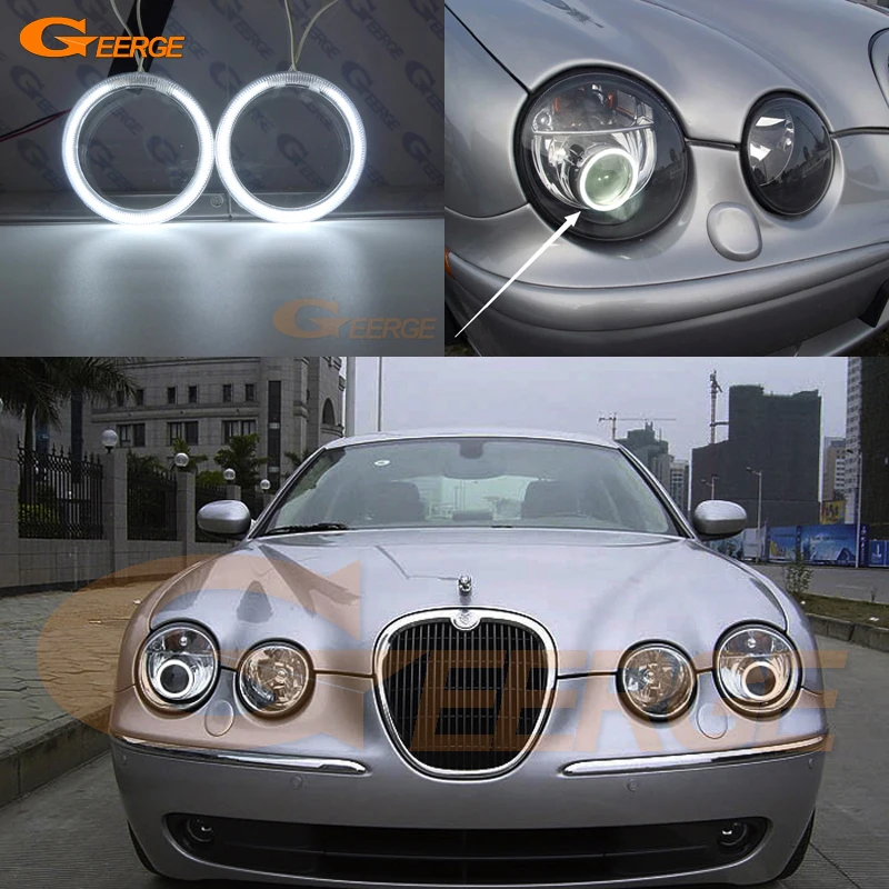 

For Jaguar s type S-type 2003 2004 2005 2006 2007 2008 HID HEADLIGHT Excellent Ultra bright illumination CCFL Angel Eyes kit
