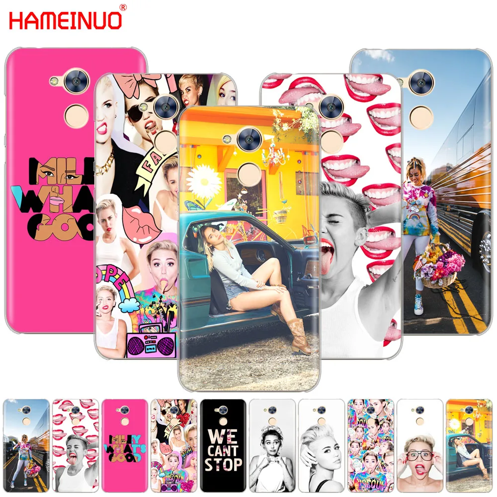 HAMEINUO Miley Cyrus чехол для телефона Huawei Honor 10 V10 4A 5A 6A 7A 6C 6X 7X 8 9 LITE | Мобильные телефоны и