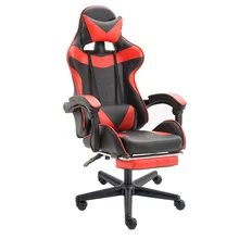 Роскошный качественный игровой Silla Gamer, яркий стул из синтетической кожи, эргономичный стул с подставкой для ног, офисная мебель