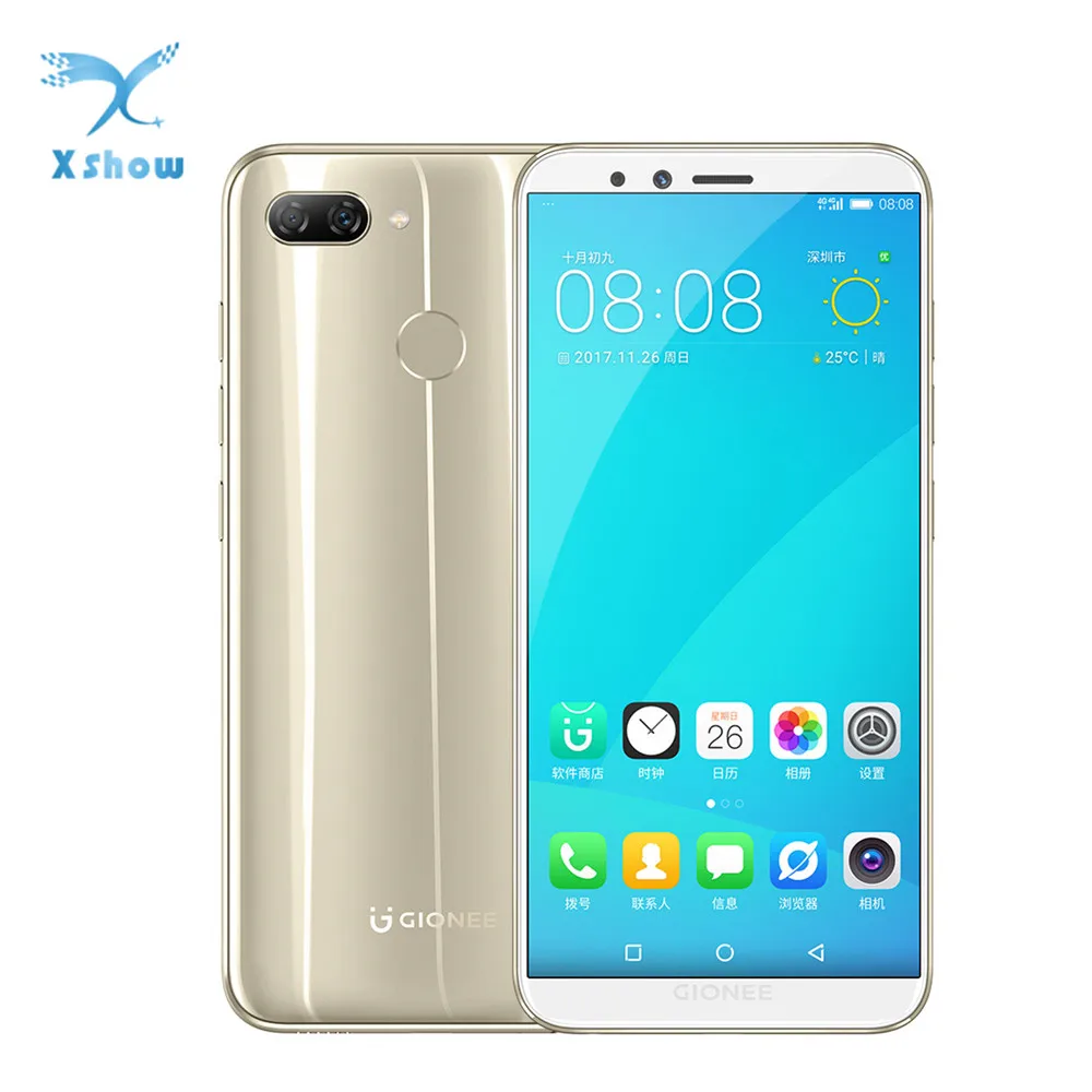 Original Gionee F6L Mobilephone 3GB RAM 32GB ROM 5.7 Inch