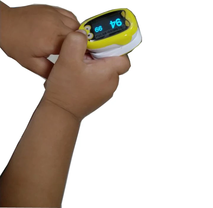 Медицинский младенческий Пальчиковый Пульсоксиметр для детей SpO2 измеритель насыщенности кислорода в крови для новорожденных детей