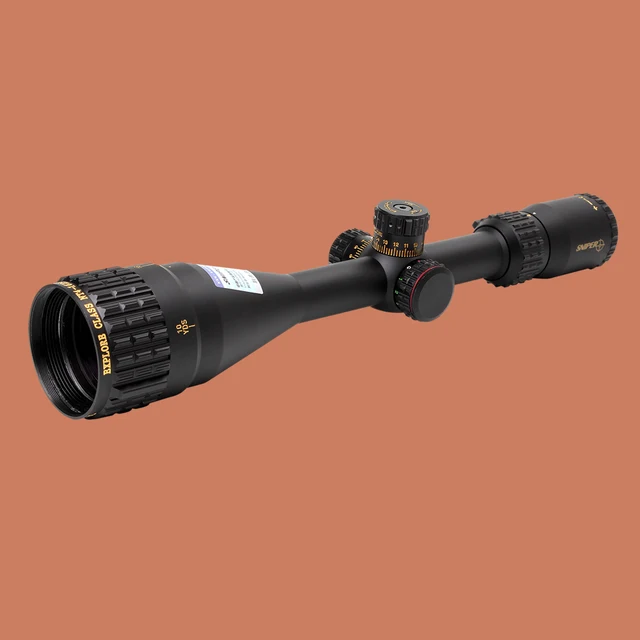 Cheap Hunting SNIPER NT 4-16X50 AOGL Tactical Optical Sight Full Size Glass Etched Reticle RGB llluminate Rifle Scope