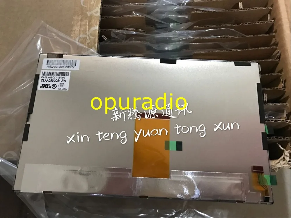 9-дюймовый ЖК-дисплей CLAA090LC51AW HD экран, 1024*600 для навигации автомобиля, планшетный ПК Дисплей экран