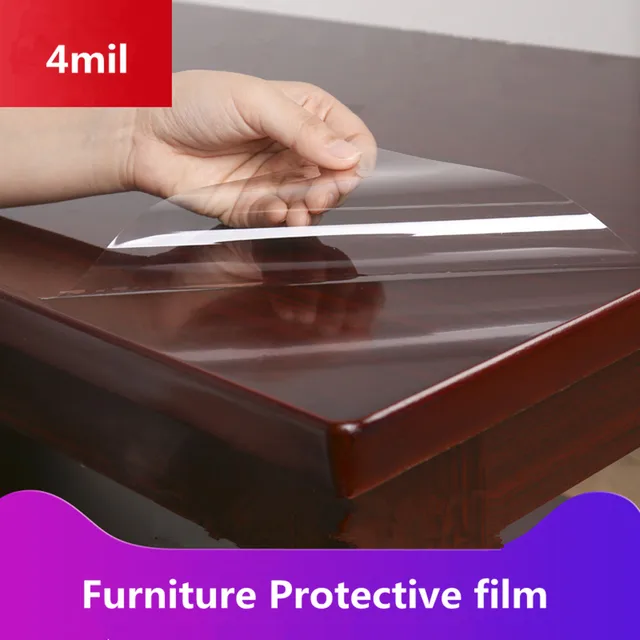 4MIL Film for The Table Adhesive Paper Furniture Protection Film