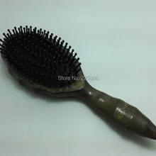 Высокое Качество Массажная расческа деревянная Кисть плоская щетка для волос GIC-HB560