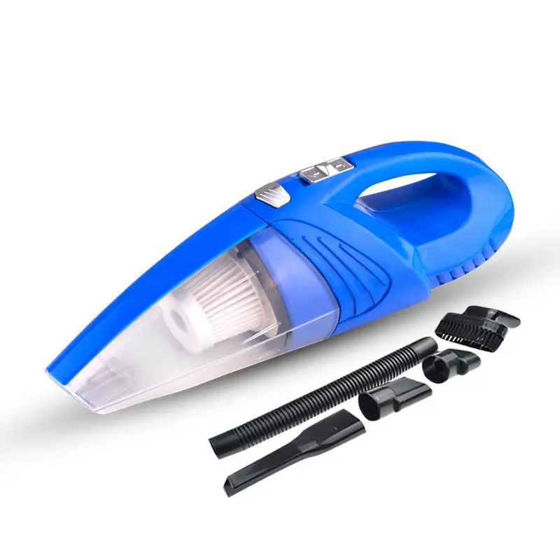 

High Power DC 12V 120W Car Mini Hand Vacuum Cleaner With HEPA Filter With Inflator Accessories