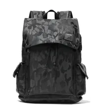 Brand Men Backpack Waterproof Fashion PU Leather Camouflage Color Travel Bags Laptop School Bag For Teenagers mochila цена Brand Men Backpack Waterproof Fashion PU Leather Camouflage Color Travel Bags Laptop School Bag For Teenagers mochila цены онлайн