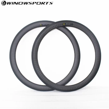 

451 Carbon Wheel 16-36 Holes BMX Bicycle Wheels 12K Surface folding Bike bmx 20 rims 38mm 451 Clincher bike wheels