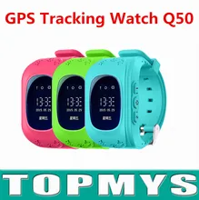 Smart Baby GPS Watch Q50 Cute Children security SOS Smartwatch Anti-lost with Passometer OLED Display Best Gift for kids
