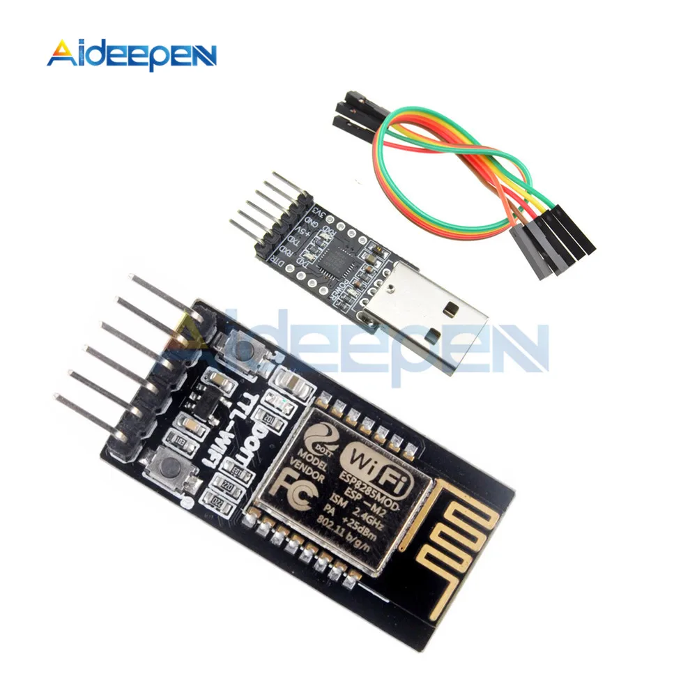 

EPS8285 ESP-M2 ESP M2 Port Board Wireless Serial TTL WiFi Transmission Module Bluetooth Control with CP2102 Transmission Module