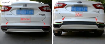 

Accessories For Ford Mondeo / Fusion 2013 2014 2015 2016 Chrome Rear Fog Light Foglight Lamp Decor Frame Cover Trim 2 Pcs / Set