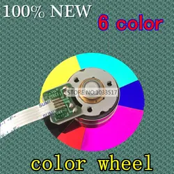 40 мм Диаметр цветовой диск проектора для optoma DB2401 OEX925 6 цветов
