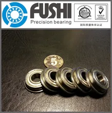 F689 ZZ Фланцевый Подшипник 9x17x5mm ABEC-1 (10 ШТ.) Фланцевый F689 ZZ Z Мяч подшипники F618/9ZZ