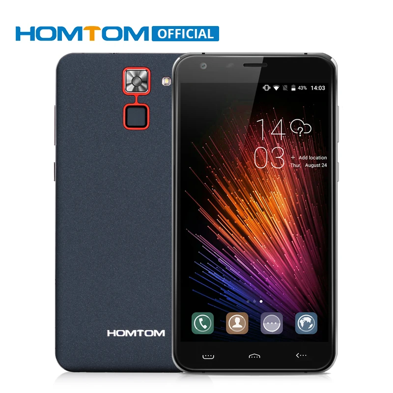 Original HOMTOM HT30 PRO Fingerprint Smartphone MTK6737