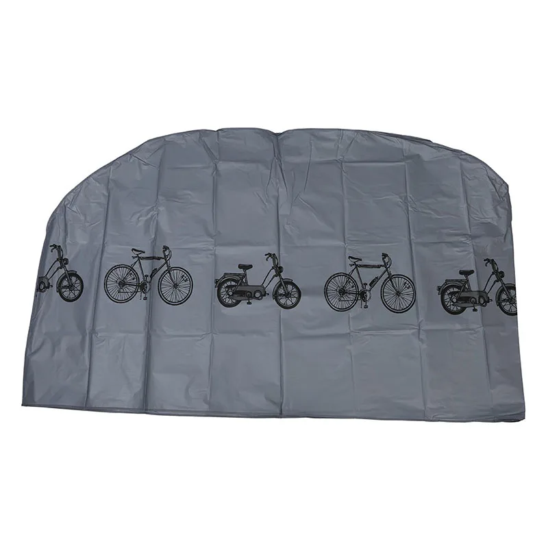 

Bicycle Bike Rain Dust Snow Waterproof Cover - Grey