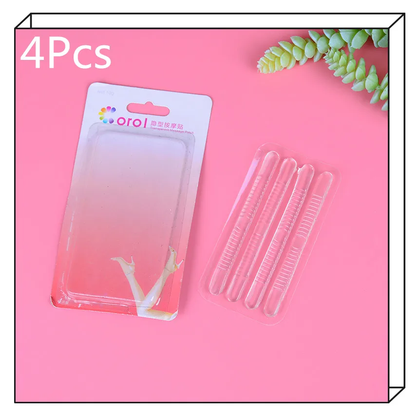 4Pcs Shoe Heel Inserts Silicone Gel Pads Foot Care Shoe Back Cushion Liner Grips Protector Feet Wholesale