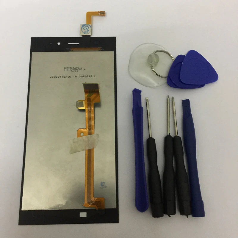 Для Xiaomi Mi 3 M3 Mi3 Черный 5 дюймов сенсорный экран дигитайзер сенсор + ЖК-дисплей