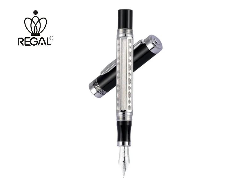 

0.7mm Fountain Pen hidden pattern and Watermarks style REGAL 11-002 office and school sign pen FREE SHIPPING