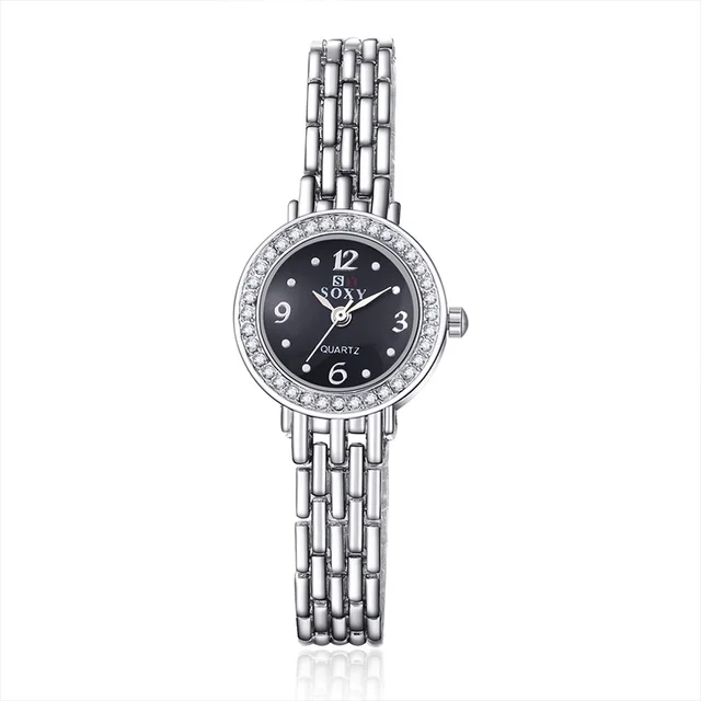 2018 New Luxury Silver Bracelet Watch SOXY Brand Watch Women Fashion Rhinestone 2018 New Luxury Silver Bracelet Watch SOXY Brand Watch Women Fashion Rhinestone