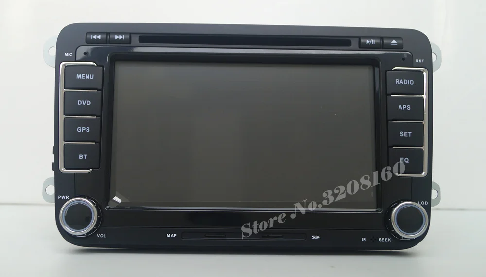 Excellent MAX HD 1024*600 2G+16G Android 6.0 Car DVD Player for VW Passat B6 CC JETTA Tiguan Skoda Golf with Radio BT swc GPS map 4G WIFI 15
