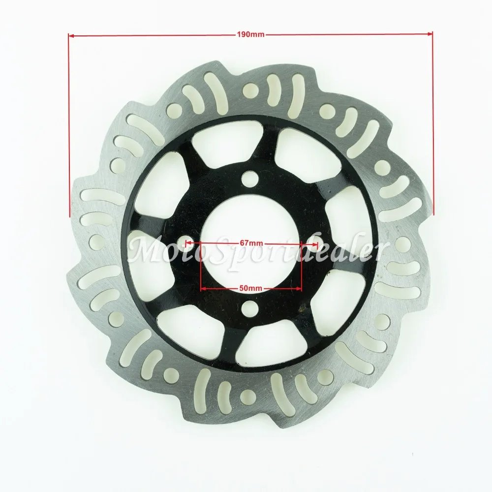 Motocross accessories CRF50 XR small high race 190MM Front /Rear brake