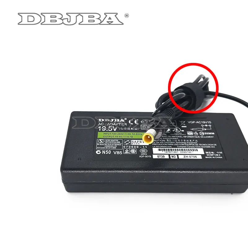 19 5 V 4.7A новый адаптер переменного тока для Sony Vaio PCG GRX615G GRX616MP GRX616SK GRX616SP GRX626 зарядное