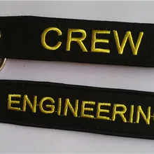 Экипаж Engineering мотоцикл брелок Вышивка брелок