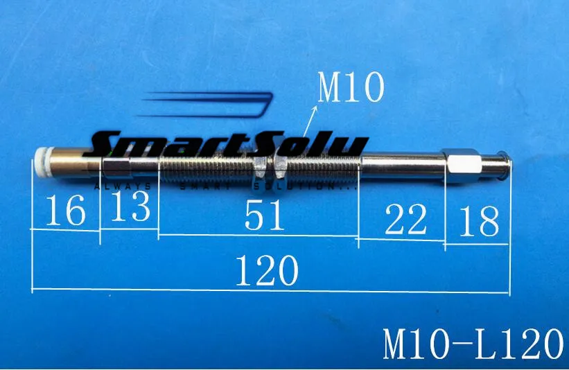 SMC Вертикальная Вакуумная присоска Вакуумный патрон с буфером вертикальный M10-L120
