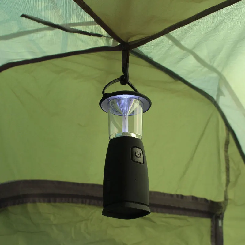 

6 LED Solar Hand-Up Crank Dynamo LED Light Lantern Lamp for Outdoor Camping Hunting Hiking Sailing BHD2