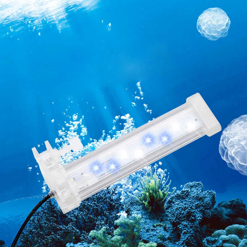 Buy 1.5W 3W 5W 8W 10W LED Aquarium Fish Tank Clamp