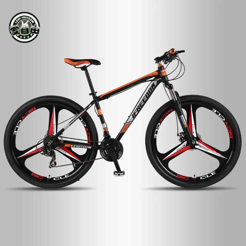 Love Freedom High Quality 29 Inch Mountain Bike 21/24 Speed Aluminum Frame Bicycle Front And Rear Mechanical Disc Brake Love Freedom High Quality 29 Inch Mountain Bike 21/24 Speed Aluminum Frame Bicycle Front And Rear Mechanical Disc Brake