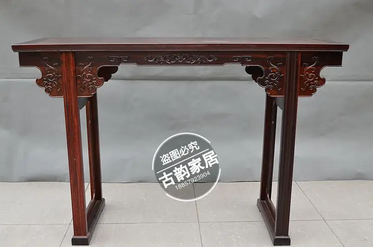 Mahogany furniture Changping head case wood altar altar table nave Chinese antique furniture of Ming and Qing Dynasties shipping Mahogany furniture Changping head case wood altar altar table nave Chinese antique furniture of Ming and Qing Dynasties shipping