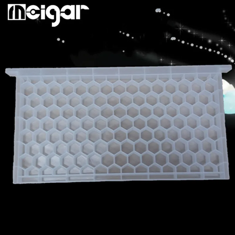 1PC Plastic Bee Pollen Feeder Multihole Feeding Frame Lacunaris Hive