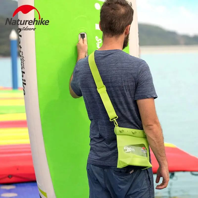 NatureHike Открытый Многофункциональный Водонепроницаемый сухой мешок ПВХ герметичные мешки для туризма пляжные спортивные телефонные чехлы сумка для плавания